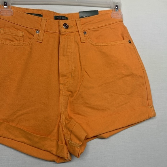 Wild fable Orange Highest Rise Mom Shorts - Picture 3 of 7